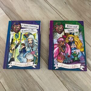 Ever After High Books Reading Novels #2 #3 By Suzanne Selfors(Set Of 2)